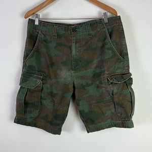 Fission Camouflage Shorts Size 34